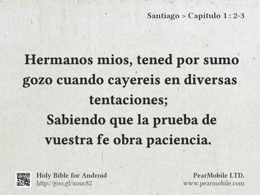 Santiago, Capítulo 1:2-3